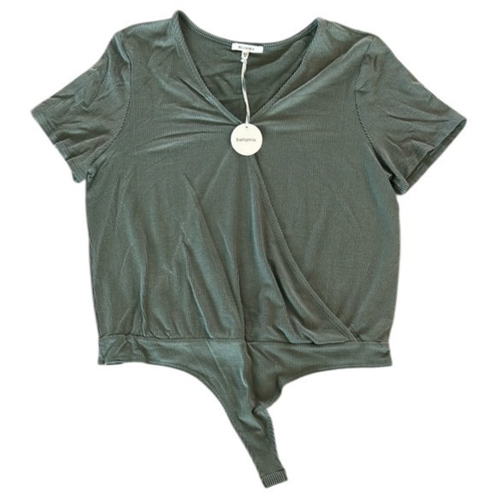 Bellatrix green bodysuit plus size 2X NWT